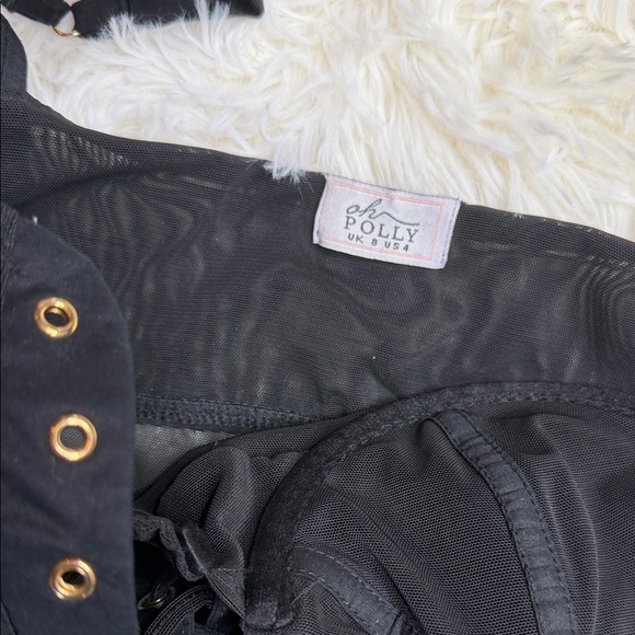 Oh Polly Lace Up Mini Dress - Picture 3 of 5